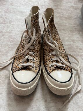 Converse High Top Cheetah Print
